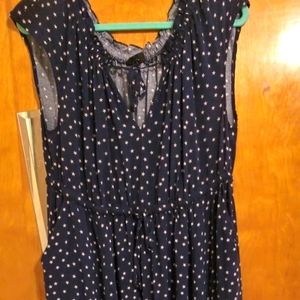 Torrid cap sleeve ruffle skirted dress